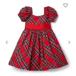 Janie and Jack Red Plaid Dress, NWT Size 5